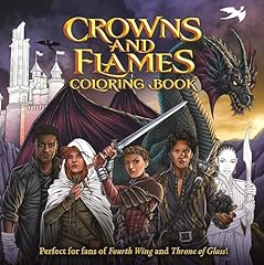 Crowns flames coloring for sale  Delivered anywhere in USA 