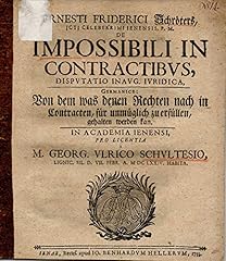 Impossibili contractibus dispu gebraucht kaufen  Wird an jeden Ort in Deutschland