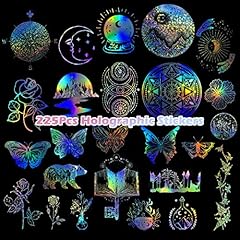 225pcs holographic stickers for sale  Delivered anywhere in UK