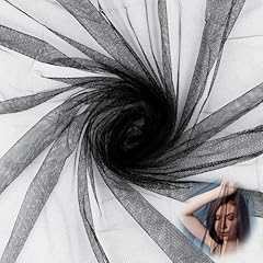 Black tulle fabric for sale Black tulle fabric for sale  Delivered anywhere in UK