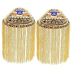 2pcs tassel epaulets for sale  Delivered anywhere in UK