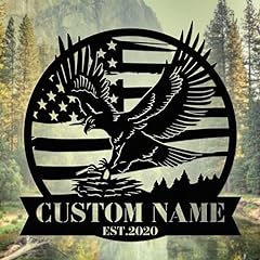 Eagle metal sign for sale  Delivered anywhere in USA 