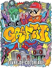 Livre coloriage graffiti d'occasion  Livré partout en France
