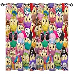 Anhope owl curtains for sale  Delivered anywhere in UK