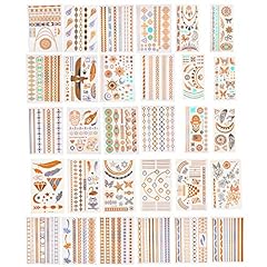Temporary metallic tattoos for sale  Delivered anywhere in USA 