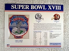 Super bowl xviii for sale  Delivered anywhere in USA 