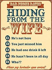 Hiding wife bar for sale  Delivered anywhere in UK