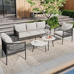 Set mobili giardino usato  Spedito ovunque in Italia 