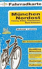 Fahrradkarte münchen nordost gebraucht kaufen  Wird an jeden Ort in Deutschland