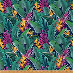 Tropical leaf upholstery for sale  Delivered anywhere in UK