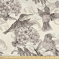 Ambesonne hummingbirds fabric for sale  Delivered anywhere in USA 
