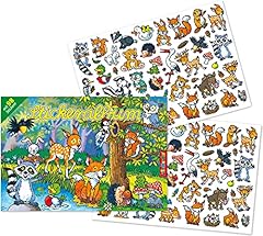 Stickeralbum sticker waldtiere gebraucht kaufen  Wird an jeden Ort in Deutschland