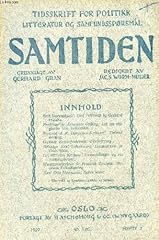 Samtiden 1929 aarg d'occasion  Livré partout en France