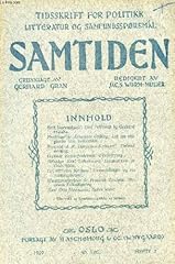 Samtiden 1929 aarg d'occasion  Livré partout en France