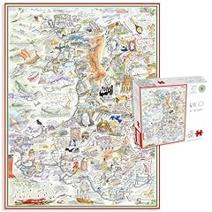 Comical map wales for sale  Delivered anywhere in UK