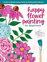 Happy flower painting for sale  Delivered anywhere in USA 