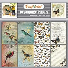 Craftreat bird decoupage for sale  Delivered anywhere in UK