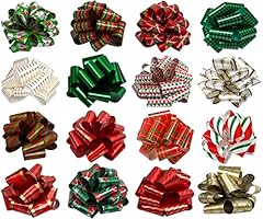 Pcs christmas bows for sale  Delivered anywhere in USA 