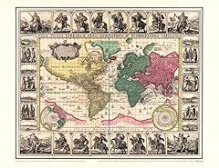 Historische weltkarte 1652 gebraucht kaufen  Wird an jeden Ort in Deutschland