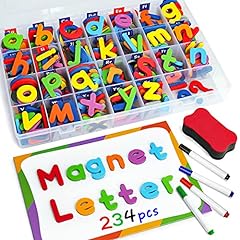 Coogam Magnetic Letters 234 Pcs, Uppercase Lowercase for sale  Delivered anywhere in USA 