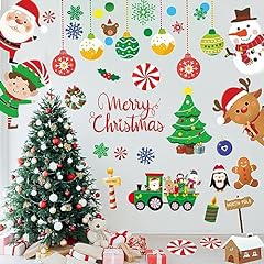 Christmas wall decals for sale  Delivered anywhere in USA 