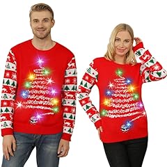 Light christmas jumper for sale  Delivered anywhere in UK
