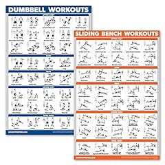 Pack dumbbell workouts for sale  Delivered anywhere in USA 