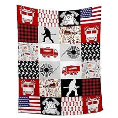 Fire truck blanket for sale  Delivered anywhere in USA 
