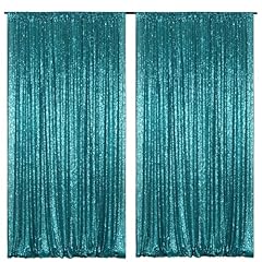 Poise3ehome teal sequin for sale  Delivered anywhere in USA 