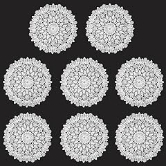Pieces doilies inch for sale  Delivered anywhere in USA 