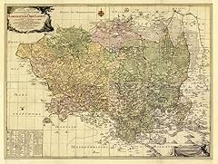 Historische karte markgrafscha gebraucht kaufen  Wird an jeden Ort in Deutschland