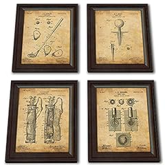 Framed golf patent for sale  Delivered anywhere in USA 