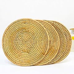 Round braided placemats for sale  Delivered anywhere in USA 