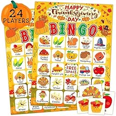 Players thanksgiving bingo for sale  Delivered anywhere in USA 