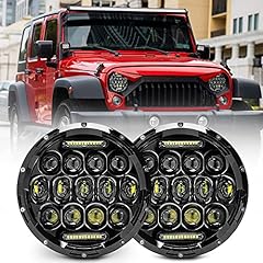 Jeep wrangler headlight for sale  Delivered anywhere in USA 