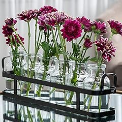 6pc glass flower for sale  Delivered anywhere in USA 