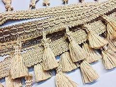Fringe tassel trim for sale  Delivered anywhere in UK