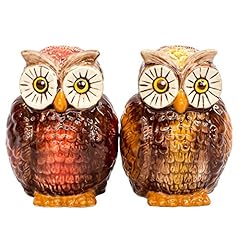 Owls ceramic salt for sale  Delivered anywhere in USA 