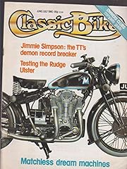 Classicbike magazine 1980 for sale  Delivered anywhere in UK