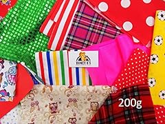 200g fabric scrap for sale  Delivered anywhere in UK