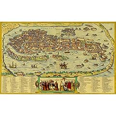 Poster stampa vecchia usato  Spedito ovunque in Italia 
