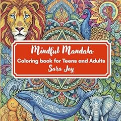 Mindful mandala coloring d'occasion  Livré partout en France