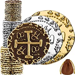 Pirate Coins - 36 Bronze, Silver & Gold Treasure Coin for sale  Delivered anywhere in USA 