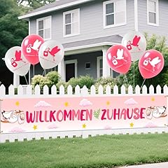 Galerie willkommen 300x50cm gebraucht kaufen  Wird an jeden Ort in Deutschland