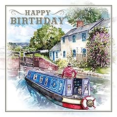 Canal happy birthday for sale  Delivered anywhere in UK