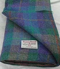 Harris tweed blue for sale  Delivered anywhere in UK
