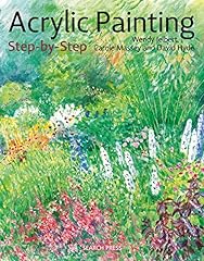 Acrylic Painting Step-by-Step: 22 Easy Modern Designs, used for sale  Delivered anywhere in Canada