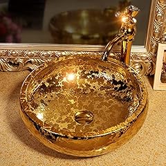 Aufsatzwaschbecken gold kerami gebraucht kaufen  Wird an jeden Ort in Deutschland