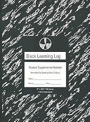 Black learning log for sale  Delivered anywhere in USA 