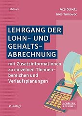 Lehrgang lohn gehaltsabrechnun gebraucht kaufen  Wird an jeden Ort in Deutschland